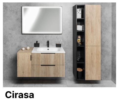 Koupelnové skříňky Sapho Cirasa